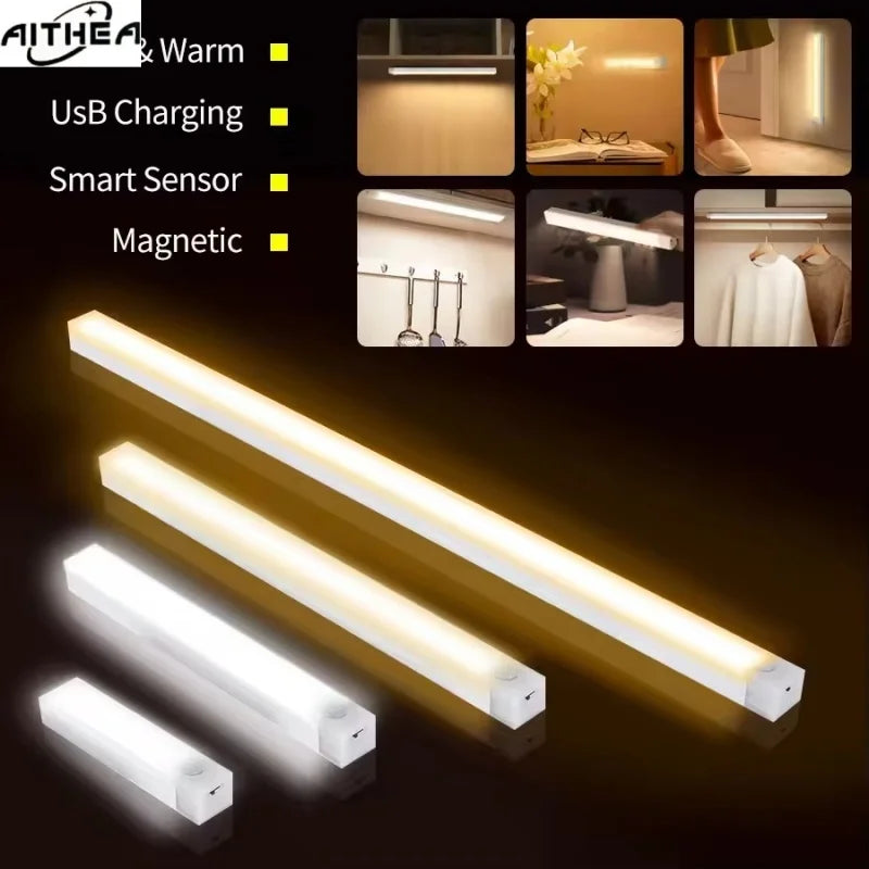 Motion Sensor LED Lights for Bedroom, Wardrobe, Staircase, and Kitchen