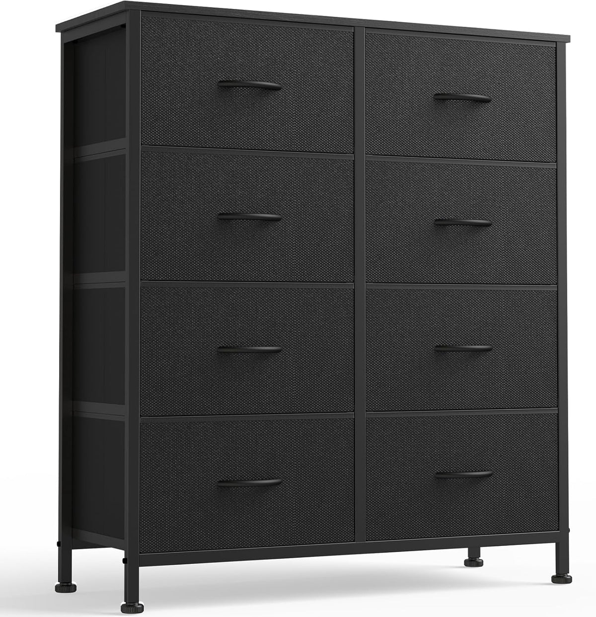 9 Drawers Storage Organizers Units, Closet Organizers and Storage for Clothes, Fabric Storage Drawer for Living Room, Chest of Dresser in 39.4" D X 11.8" W X 39.9" H, Grey