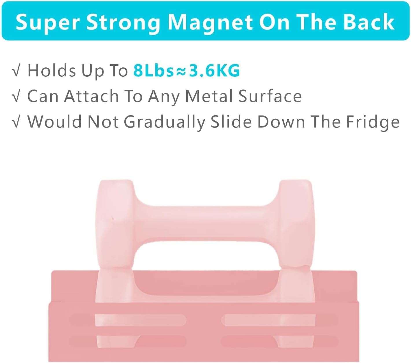 Magnetic Spice Rack for Refrigerator 4Pack 