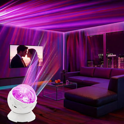 Whole Room Coverage Area Northern Lights Galaxy Projector