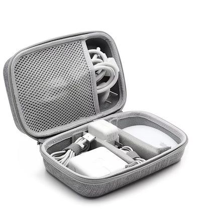 Hard Shell Digital Gadgets Storage Bag for Mac Adapter Mouse Data Cable Earphone HDD Electronics Gadgets Organizer Case