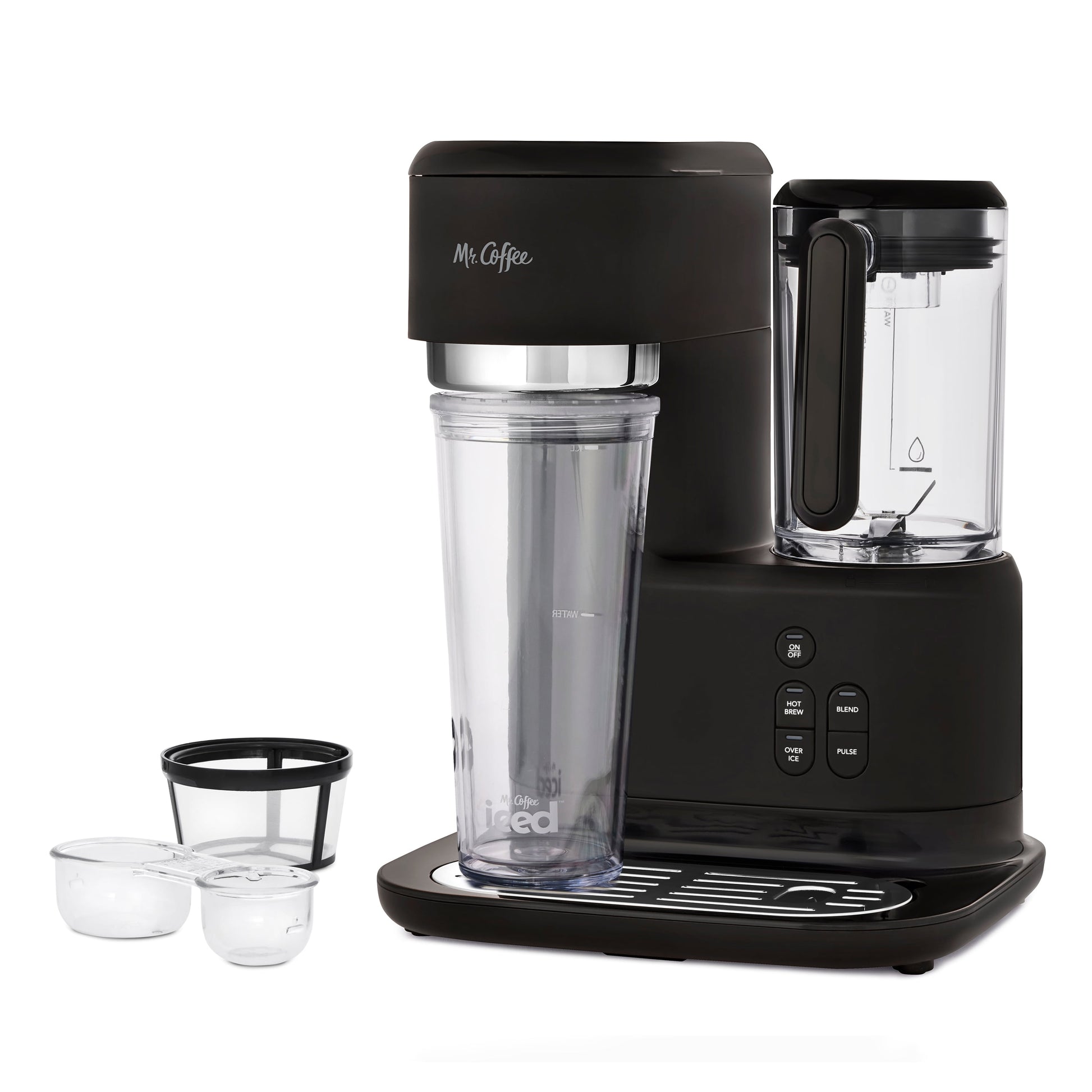 Single Serve Frappe and Iced Coffee Maker with Blender