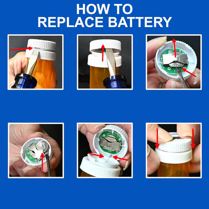 Medicine Timer-Medication Tracker-Pill Reminder for Prescriptions and Children'S Liquid Medicine-Easy to Use
