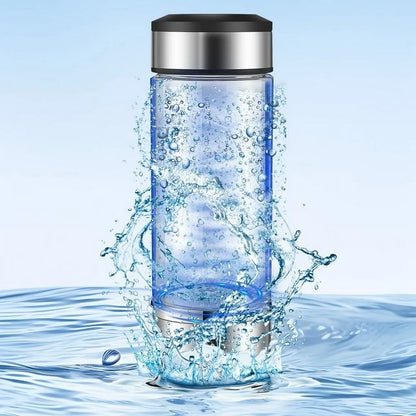 Hydrogen Water Bottle, Portable Rechargeable Bottle, Non-Slip, with Good Sealing.