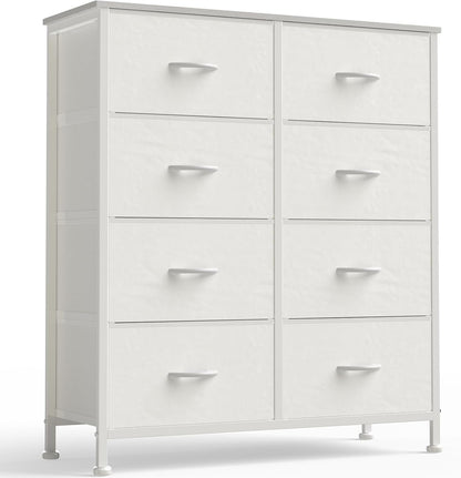 9 Drawers Storage Organizers Units, Closet Organizers and Storage for Clothes, Fabric Storage Drawer for Living Room, Chest of Dresser in 39.4" D X 11.8" W X 39.9" H, Grey