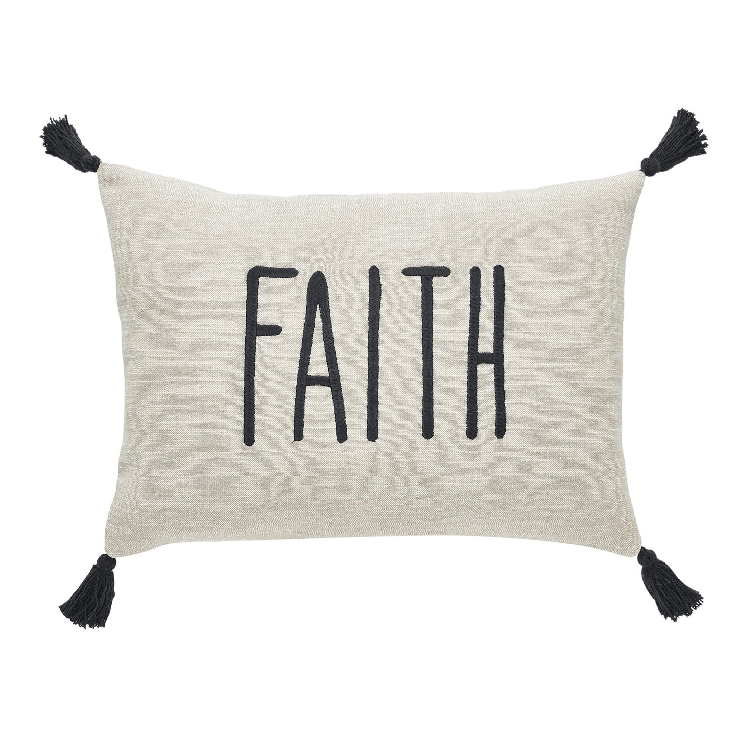 Faith Throw Pillow, 14 X 20.