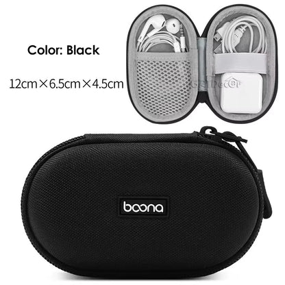 Hard Shell Digital Gadgets Storage Bag for Mac Adapter Mouse Data Cable Earphone HDD Electronics Gadgets Organizer Case