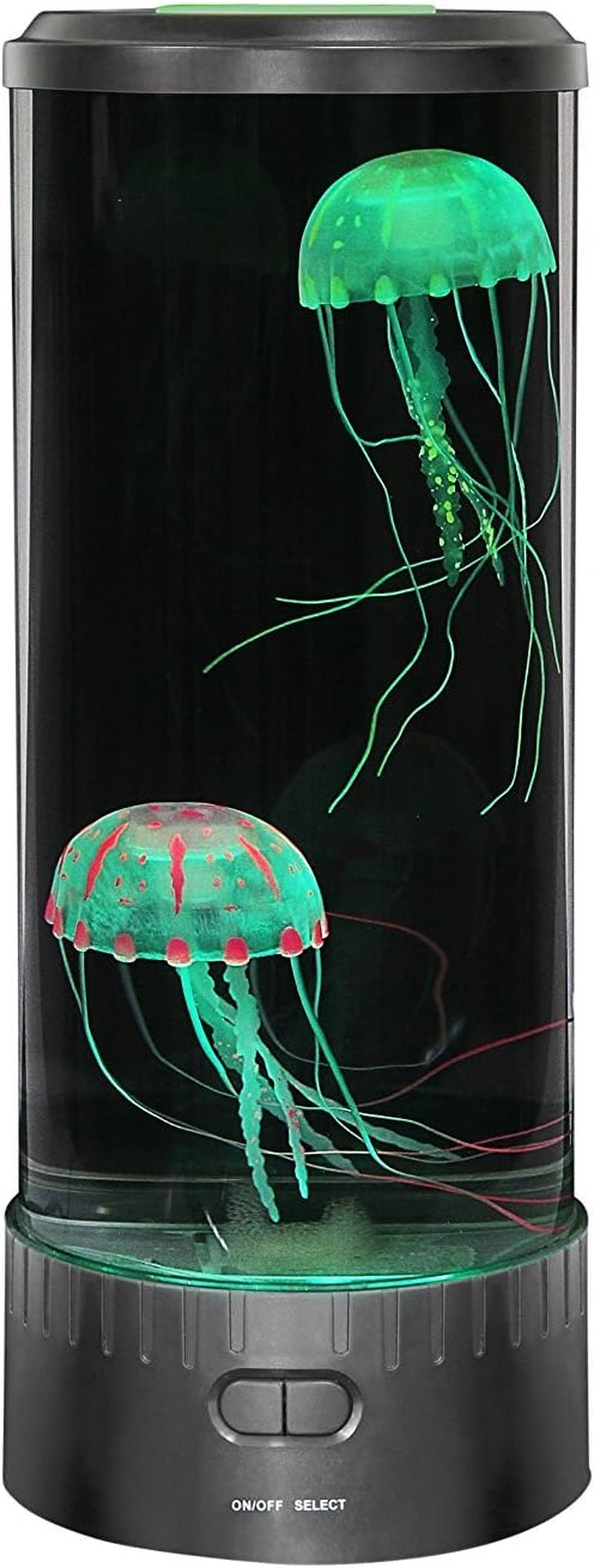Large round LED Jellyfish Sensory Lamp – the Ultimate Sensory Fake Aquarium for Decoration, Autism, ADHD, Stress & Anxiety Relief – Ideal Gift
