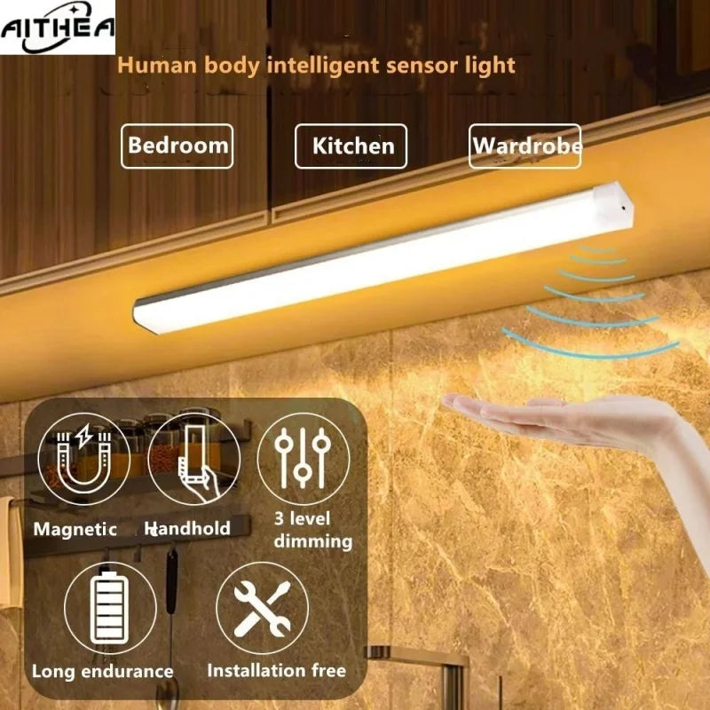 Motion Sensor LED Lights for Bedroom, Wardrobe, Staircase, and Kitchen