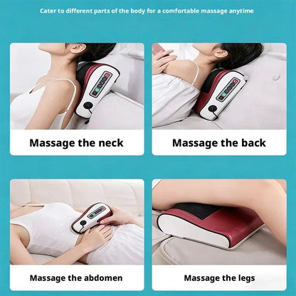 Deep Kneading Neck Shoulder Massager Pillow – Cozy Nooks