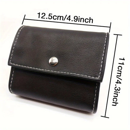 Weekly Pill Organizer Box Case Travel Medication Reminder Daily AM PM, Day Night 7 Compartments in Leather Carrying Case