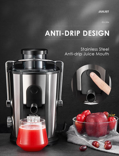 400W Electric Juicer Machine with Wide Feed Chute