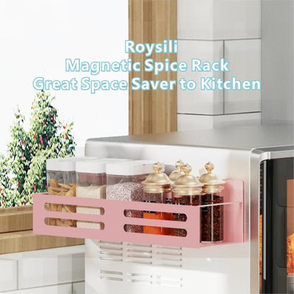 Magnetic Spice Rack for Refrigerator 4Pack 