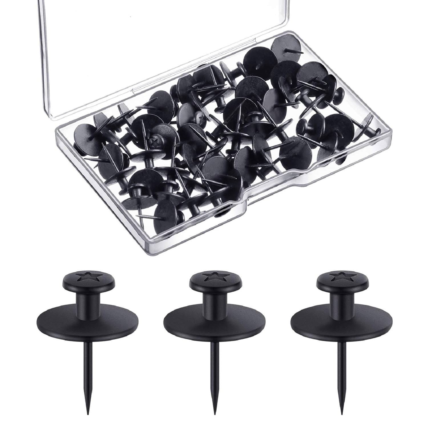 Stainless Steel Double-Head Hanging Nails (80 Pack)