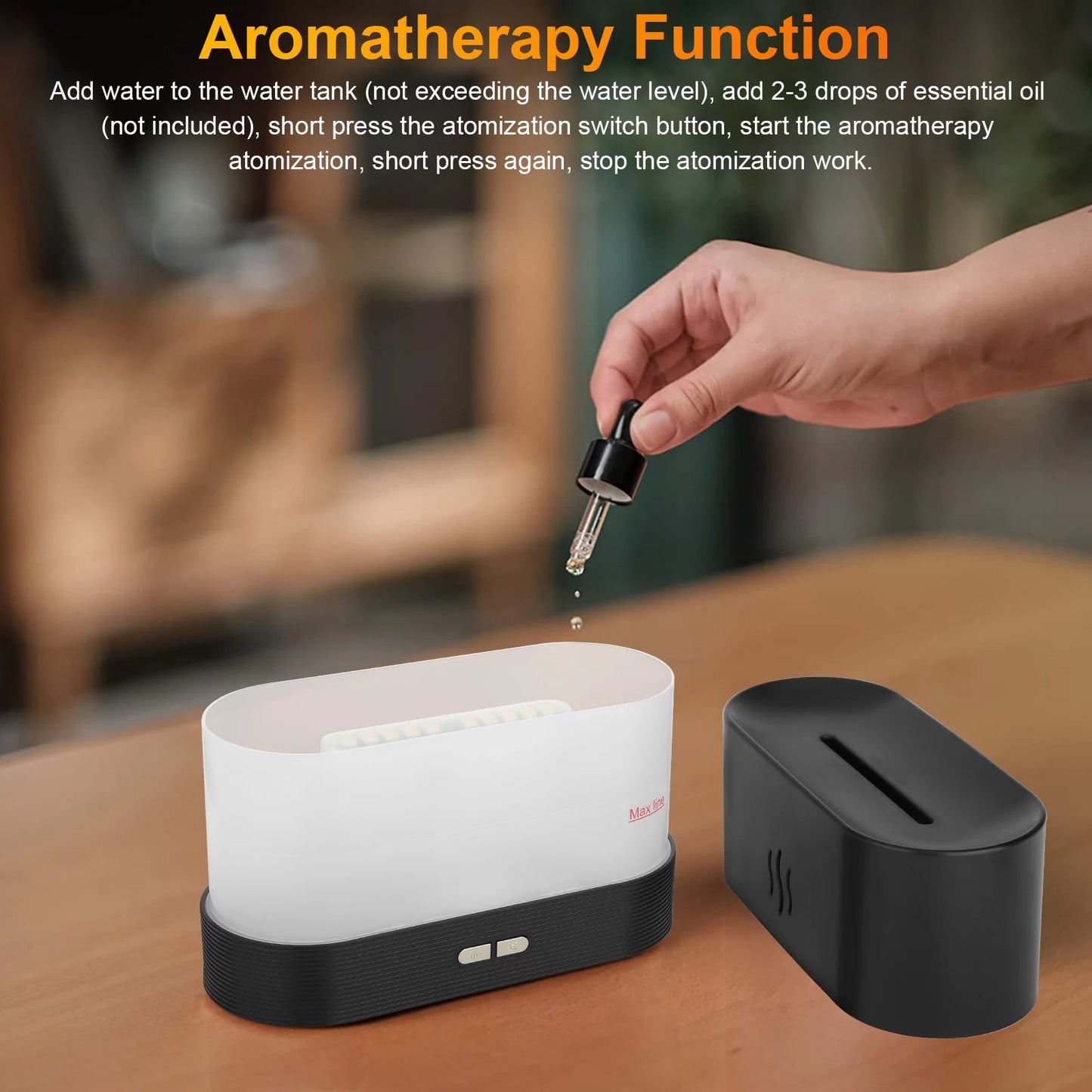 Touch Control Table Lamp with USB Ports & AC Outlets
